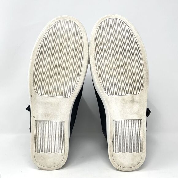 JF Sinead Patent Nylon Black Arctic Lite Strap Puffy Boot High Top Sneaker 10 - Picture 9 of 11